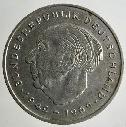 1974 Germany 2 Mark Coin | Fine Collectable Grade