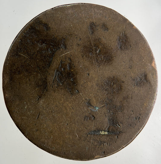 British Victoria One Penny Coin | Worn Grade