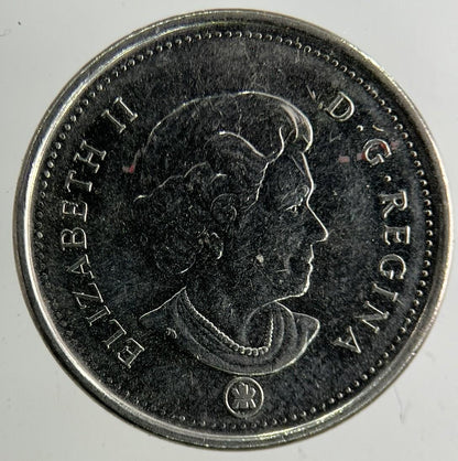 2008 Canada 5 Cents Coin | Fine Collectable Grade