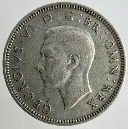 1945 George VI Shilling Silver Coin | Fine Collectable Grade