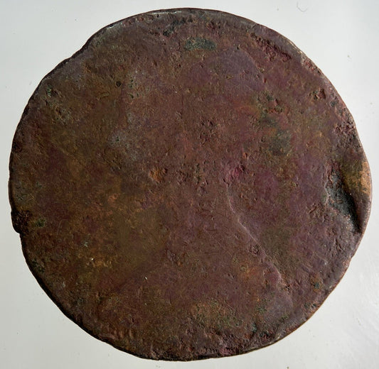 British Victoria One Penny Coin | Worn Grade