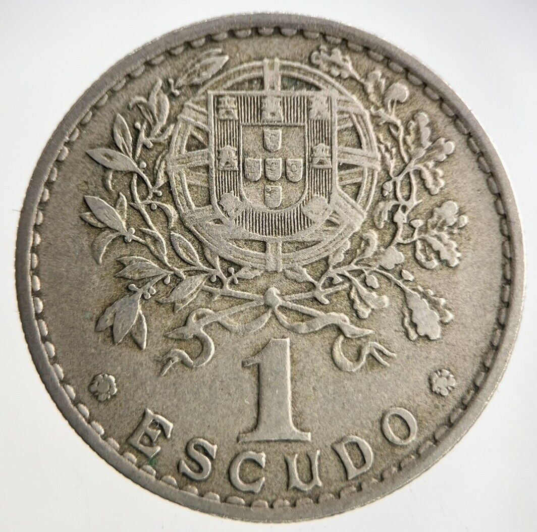 1957 Portugal 1 Escudo Coin | Fine Collectable Grade