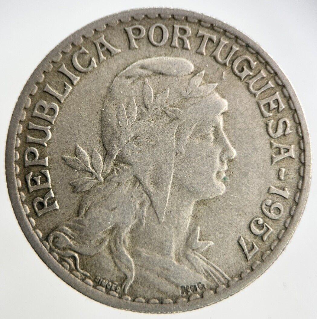 1957 Portugal 1 Escudo Coin | Fine Collectable Grade