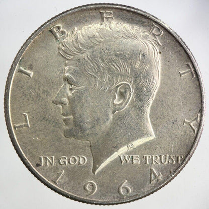 1964 US USA Kennedy Silver Half Dollar Coin | Very High Grade