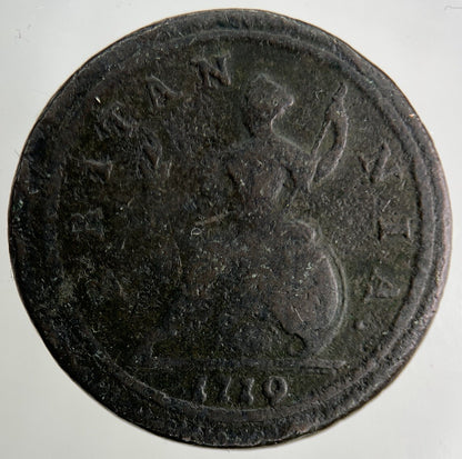 1719 George I 1st Half-Penny Coin | Collectable Grade