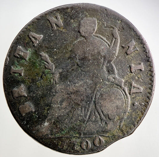 1700 William III 3rd Half-Penny Coin | Fine Collectable Grade