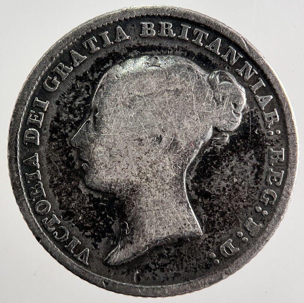 1844 Victoria Sixpence Silver Coin | Collectable Grade