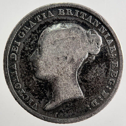 1844 Victoria Sixpence Silver Coin | Collectable Grade