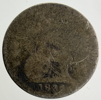 1836 William IV Four-Pence Groat Silver Coin | Fair Grade