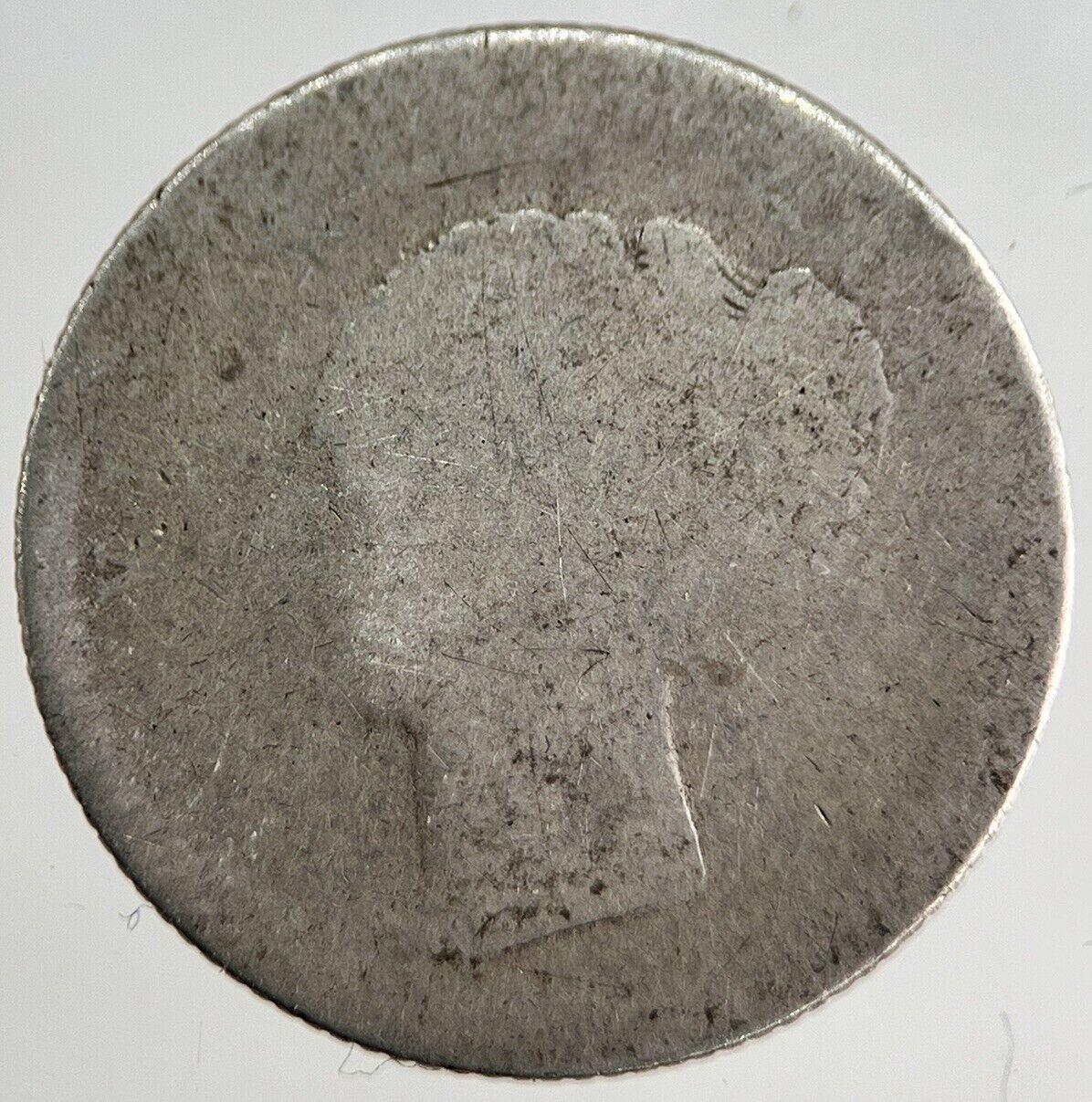 1840 India 1/4 Quarter Rupee Silver Coin | Collectable Grade | a8413