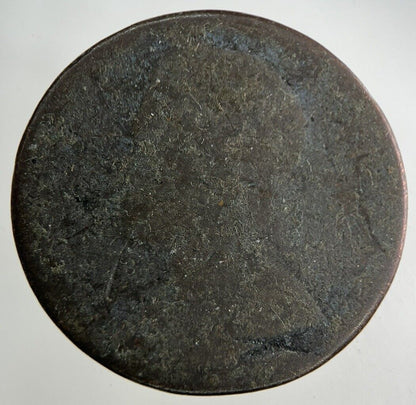 British George II 2nd Half-Penny Coin | Fair Grade