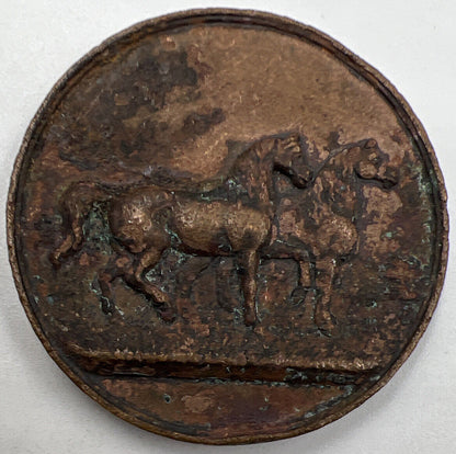 1887 Upwell Agricultural Show Horse Medal | Collectable Grade | a915