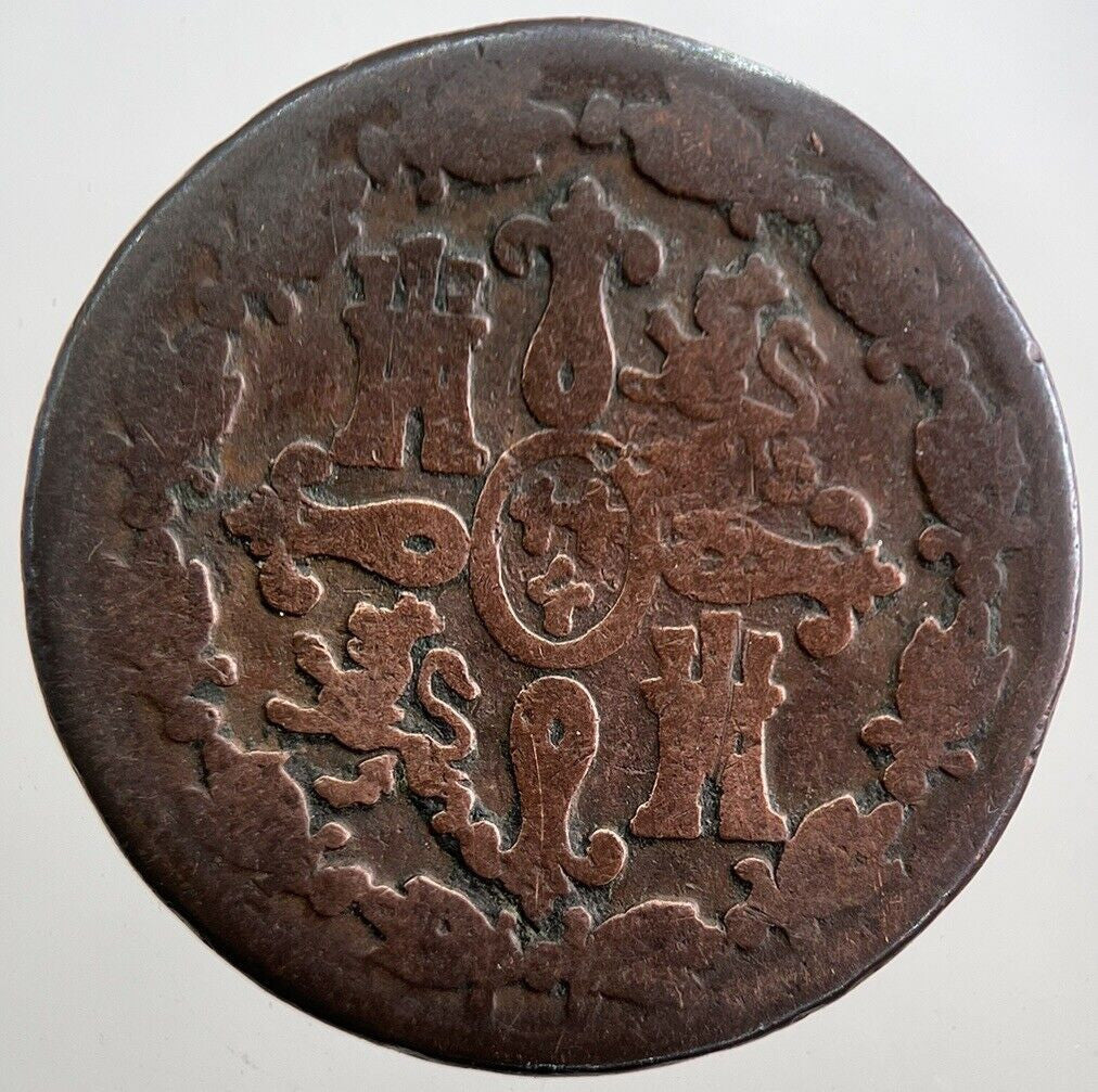 1784 Spain 4 Maravedis Coin | Collectable Grade | a7842