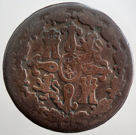 1784 Spain 4 Maravedis Coin | Collectable Grade | a7842