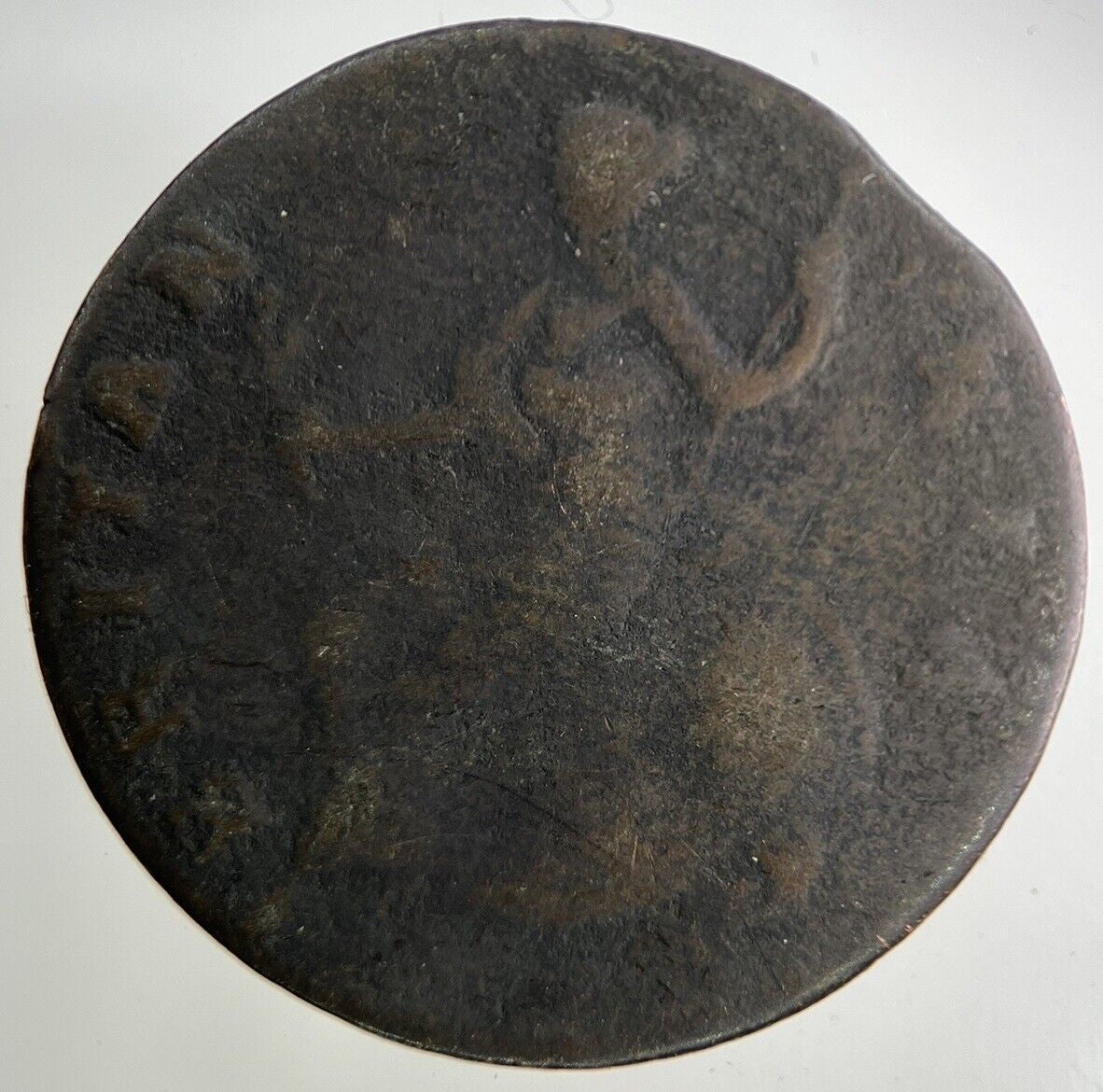 British George III 3rd Half-Penny Coin | Fair Grade