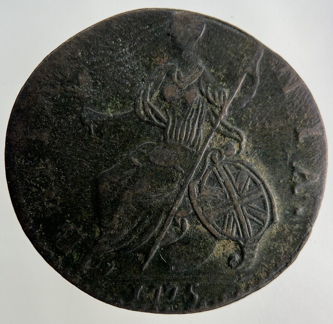 1775 George III 3rd Half-Penny Coin | Very High Grade