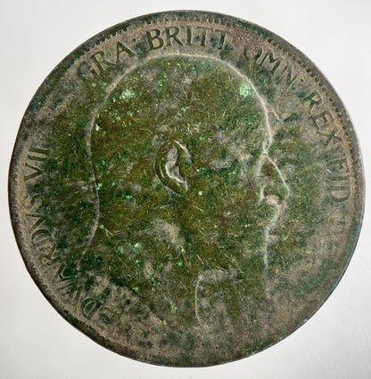 1903 Edward VII One Penny Coin | Collectable Grade