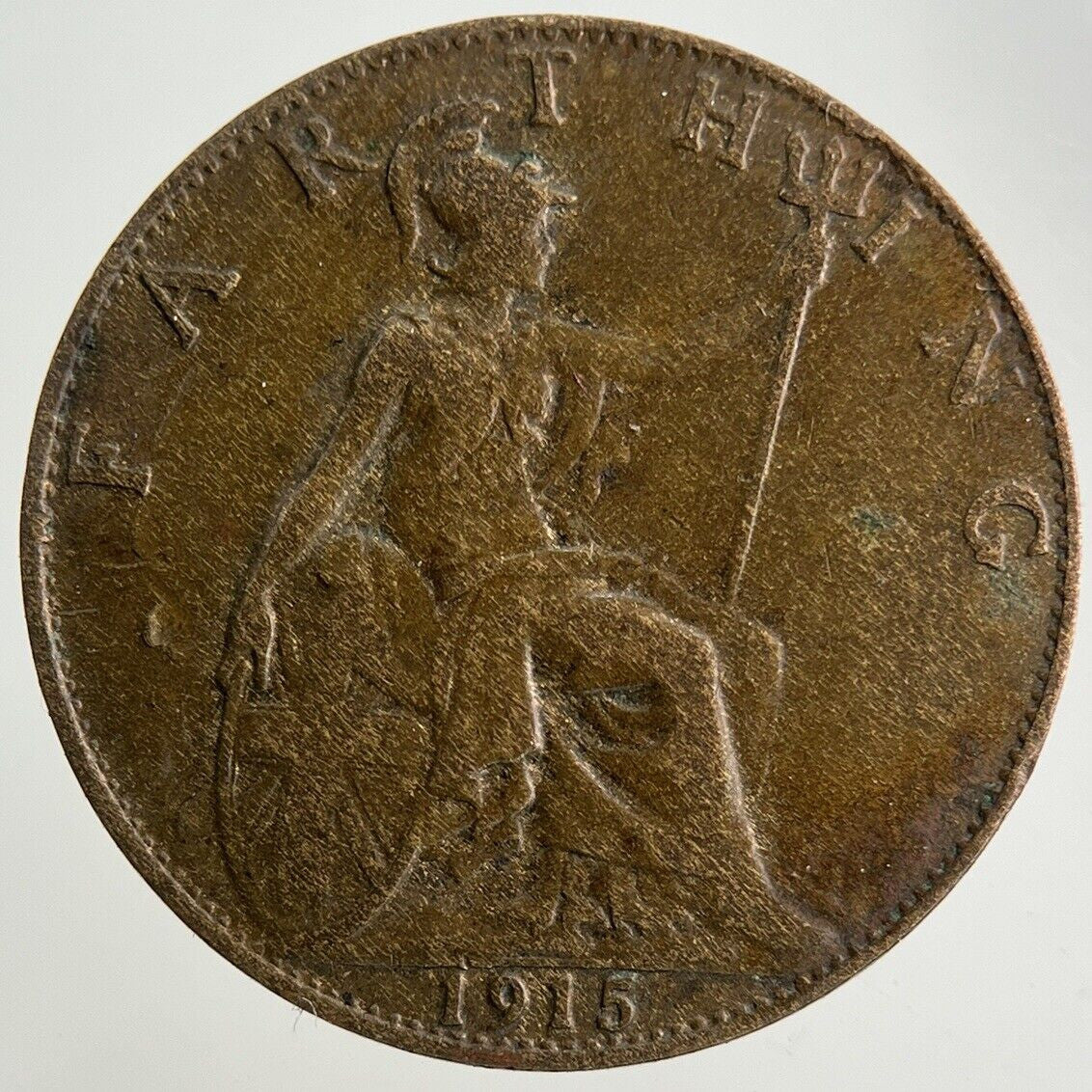1915 George V Farthing Coin | Fine Collectable Grade
