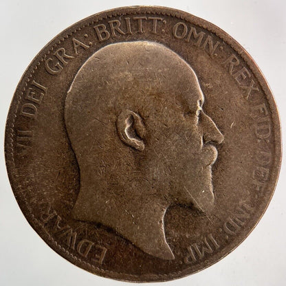 1903 Edward VII One Penny Coin | Collectable Grade
