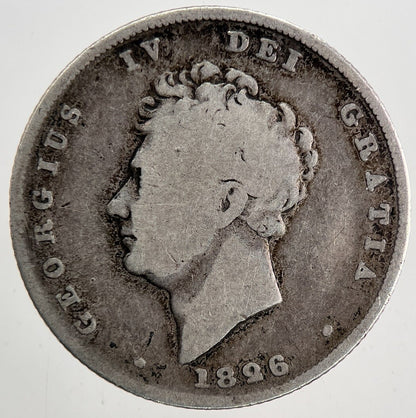 1826 George IV Shilling Silver Coin | Collectable Grade | a9616