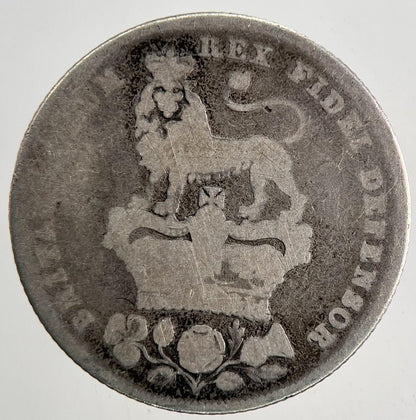 1826 George IV Shilling Silver Coin | Collectable Grade | a9616