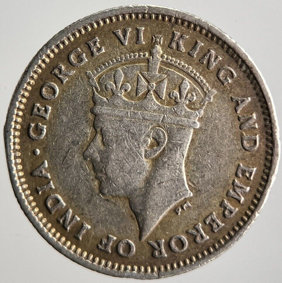 1941 Papua New Guinea Four-Pence Silver Coin | Fine Collectable Grade | a4107