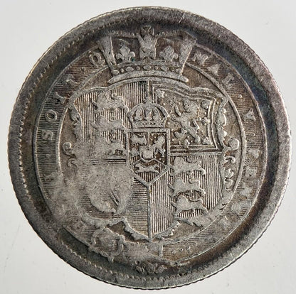 1817 George III 3rd Shilling Silver Coin | Collectable Grade | a9615