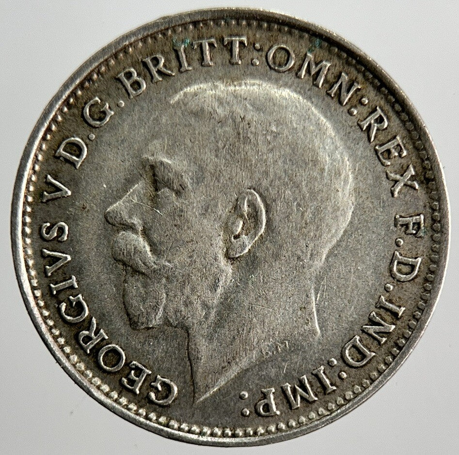 1921 George V Threepence Silver Coin | Fine Collectable Grade | a2540
