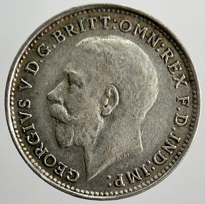 1921 George V Threepence Silver Coin | Fine Collectable Grade | a2540