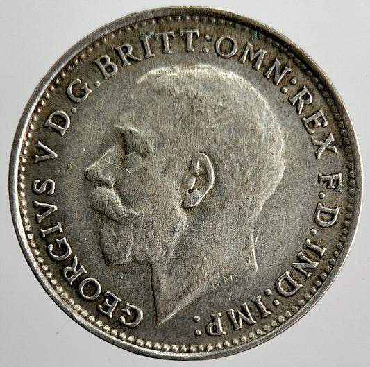 1921 George V Threepence Silver Coin | Fine Collectable Grade | a2540