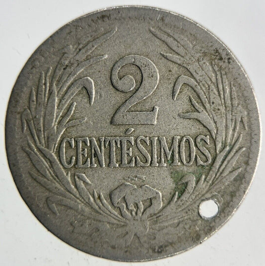 1924 Uruguay 2 Centesimos Coin | Collectable Grade