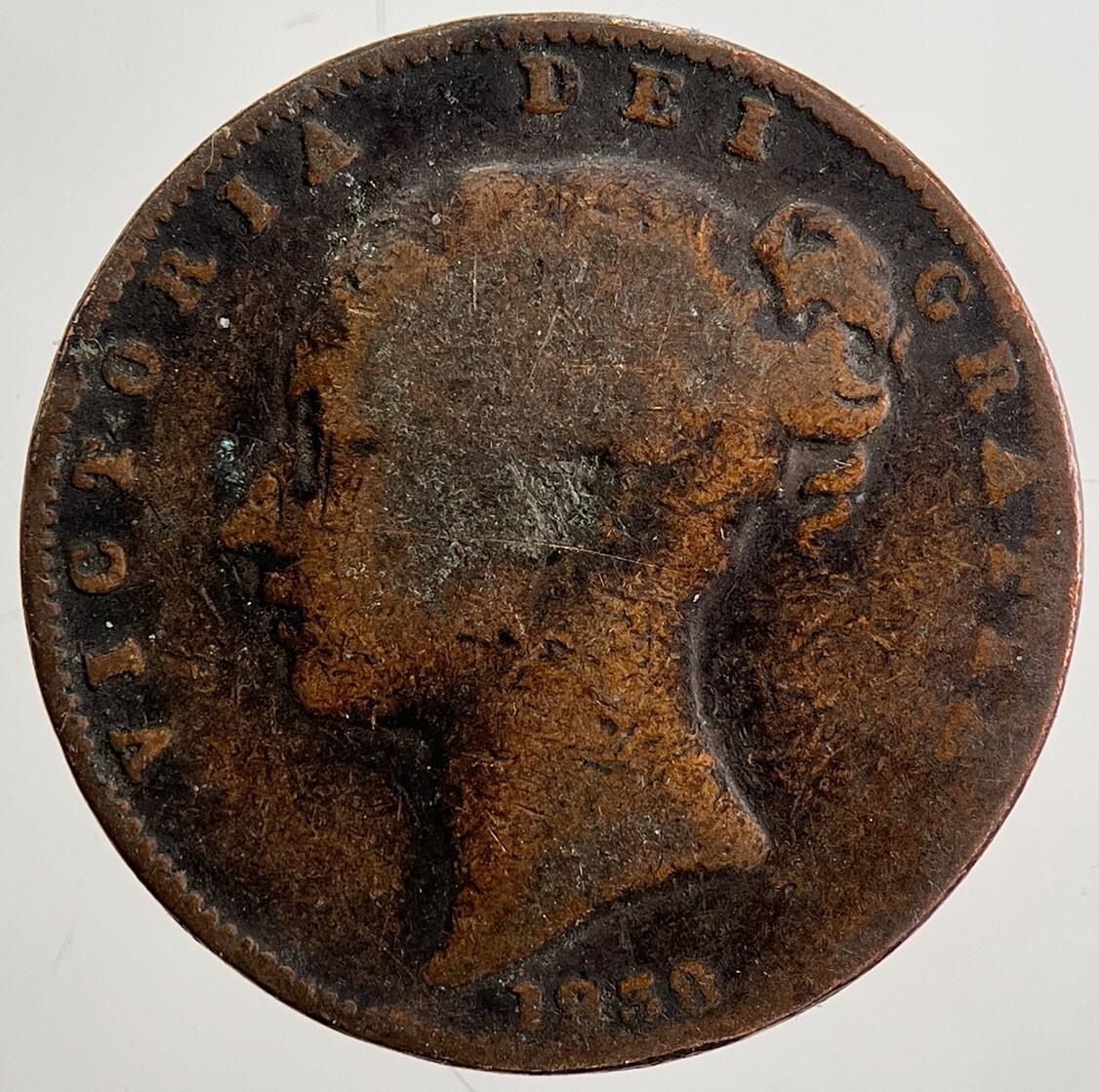 1838 Victoria Farthing Coin | Collectable Grade | a5036