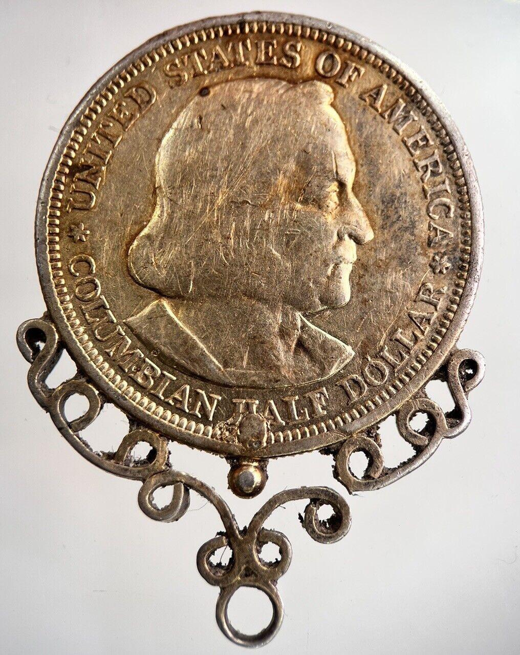 1893 US Columbian Expodition Half Dollar Silver Coin | Collectable Grade | a8944