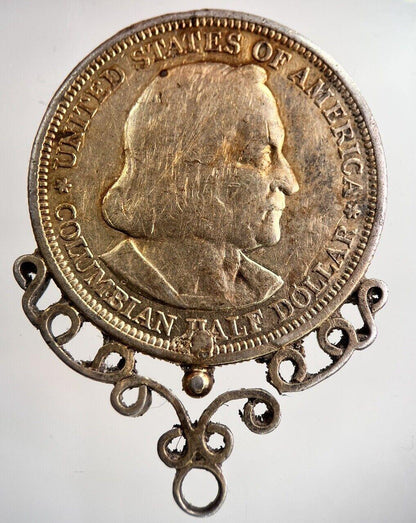 1893 US Columbian Expodition Half Dollar Silver Coin | Collectable Grade | a8944