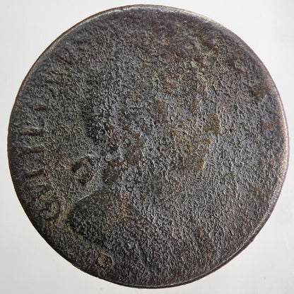 1696 William III 3rd Half-Penny Coin | Collectable Grade | a9066