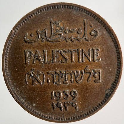 1939 Palestine 1 Mil Coin | Very High Grade | a5023