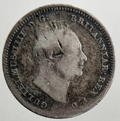 1835 William IV Threepence Silver Coin | Fine Collectable Grade