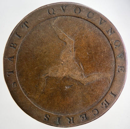 1813 Isle of Man One Penny Coin | Collectable Grade
