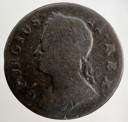 1741 George II 2nd Farthing Coin | Collectable Grade