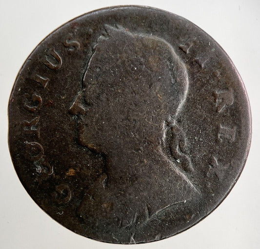 1741 George II 2nd Farthing Coin | Collectable Grade