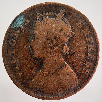 1900 India Victoria 1/4 Quarter Anna Coin | Collectable Grade | a765