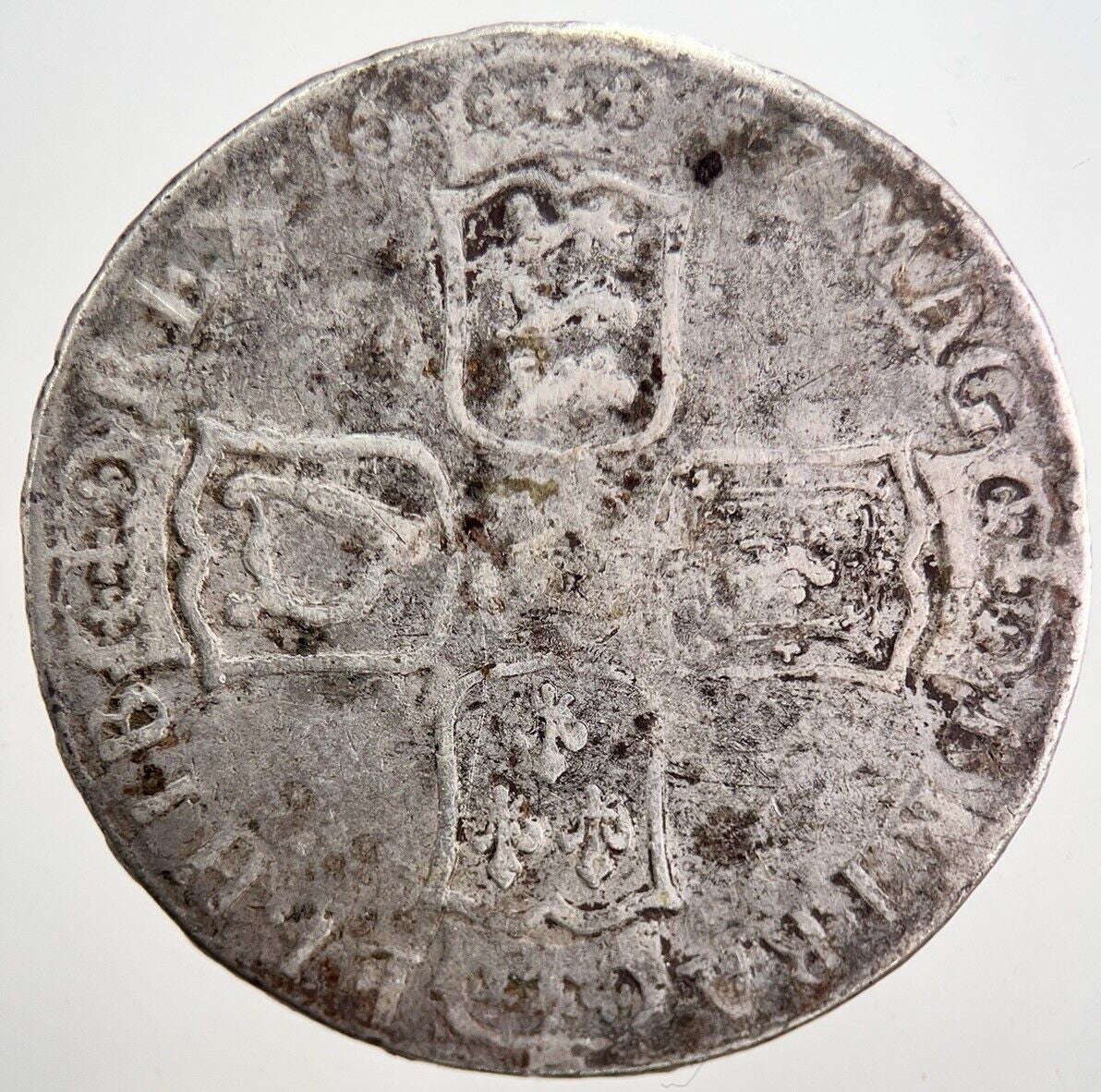 1697 William III 3rd Half Crown Silver Coin | Collectable Grade | a5483