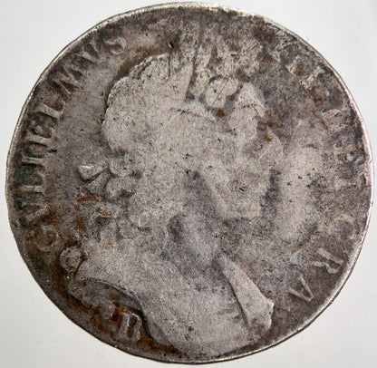 1697 William III 3rd Half Crown Silver Coin | Collectable Grade | a5483