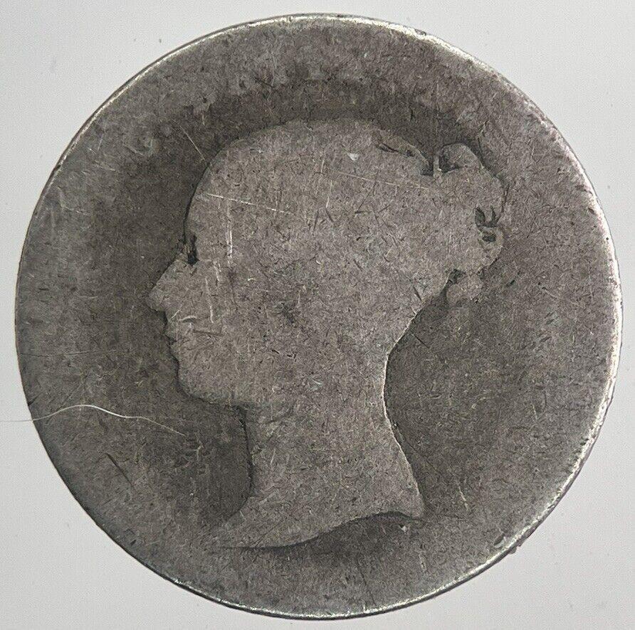 1841 Victoria Four-Pence Groat Silver Coin | Collectable Grade | a6757