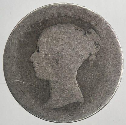 1841 Victoria Four-Pence Groat Silver Coin | Collectable Grade | a6757