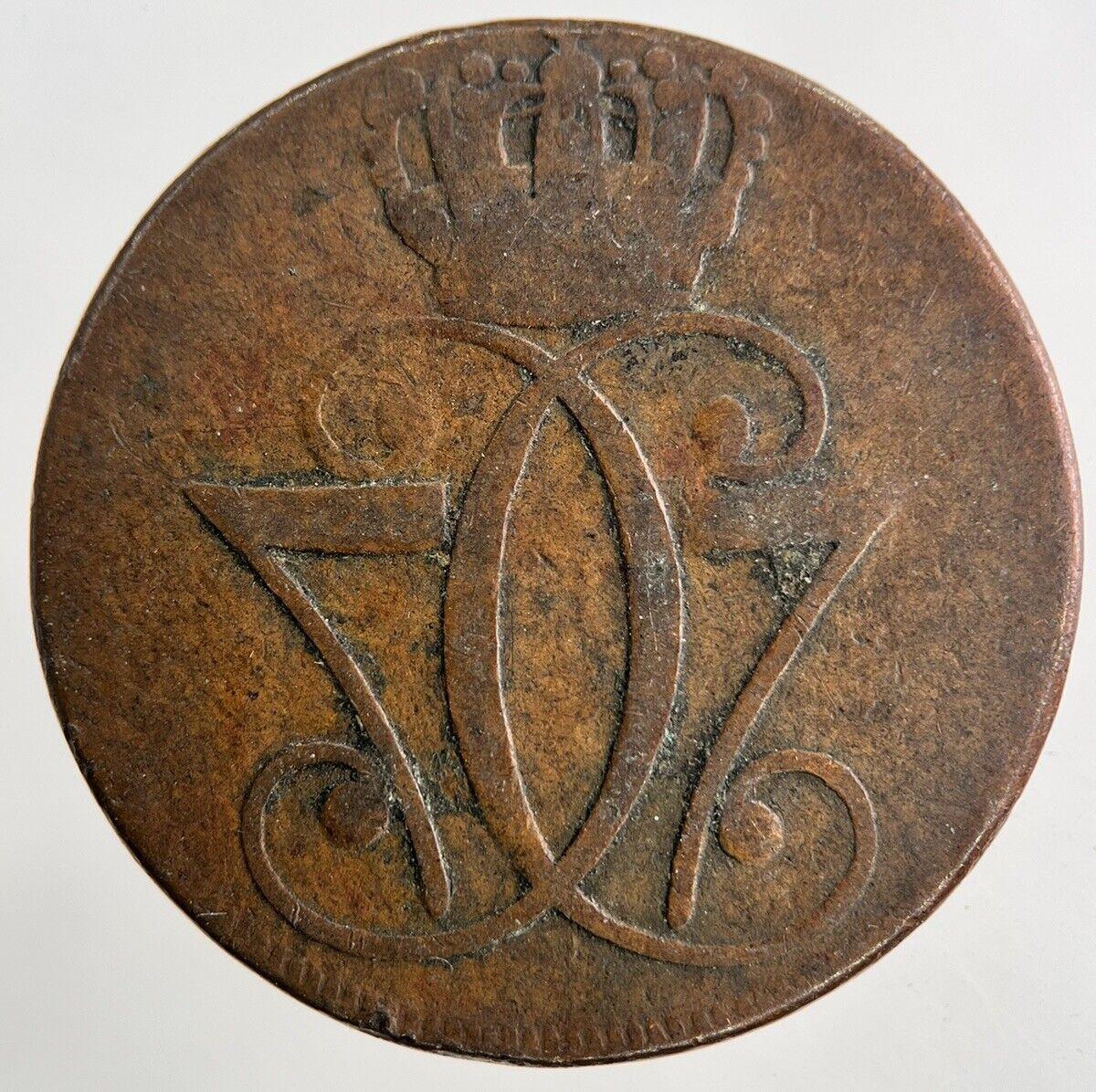 1771 Denmark 1 Skilling Coin | Fine Collectable Grade