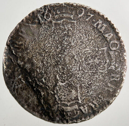 1697 William III 3rd Sixpence Silver Coin | Collectable Grade