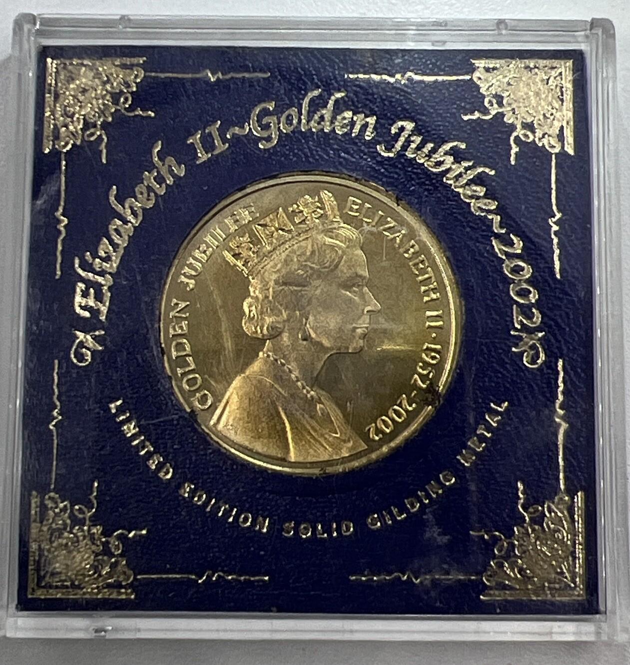 2002 Oswestry Town Council Elizabeth Coin In Case | Collectable Grade | a90338