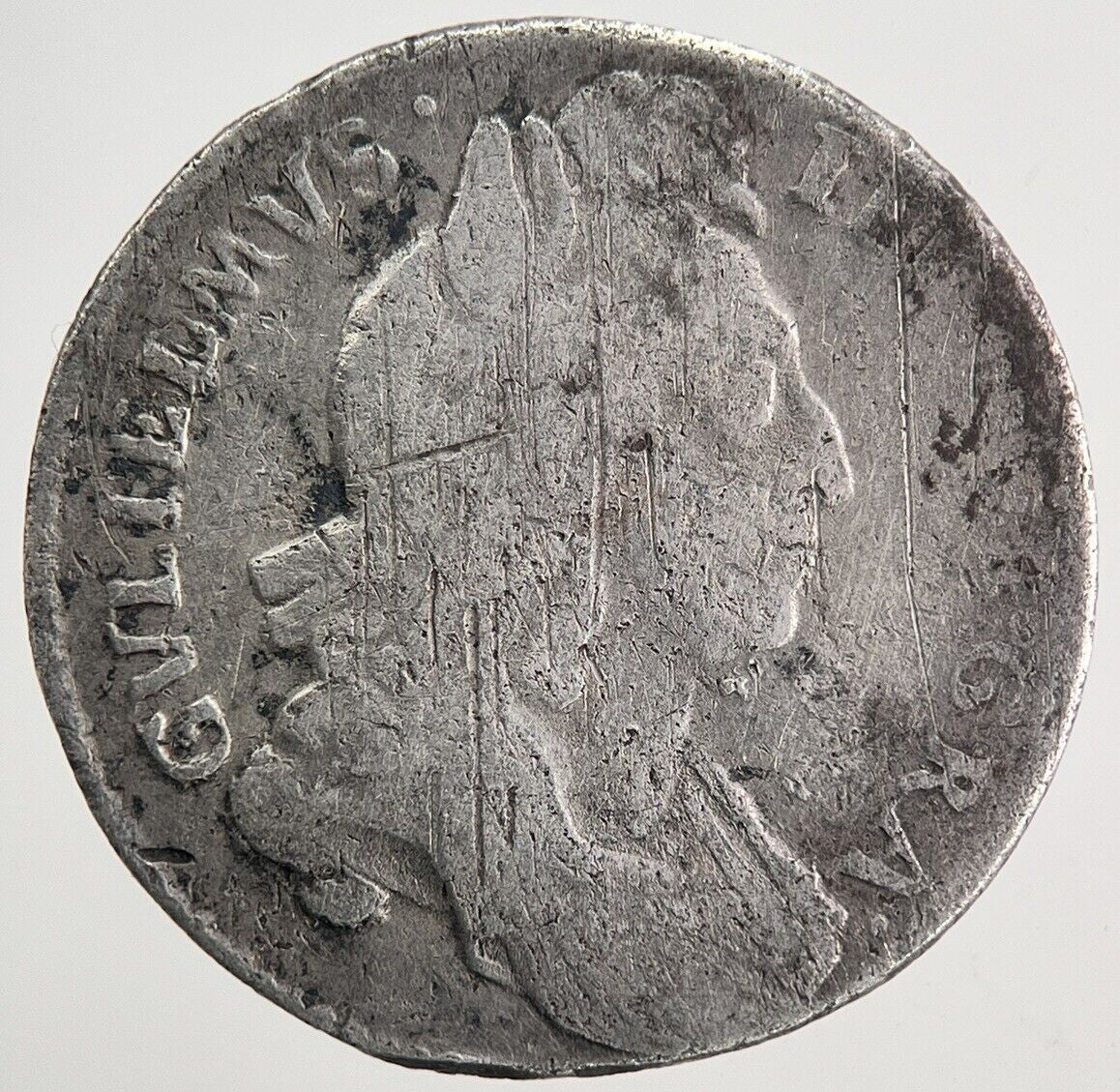 1696 William III 3rd Sixpence Silver Coin | Collectable Grade | a6104