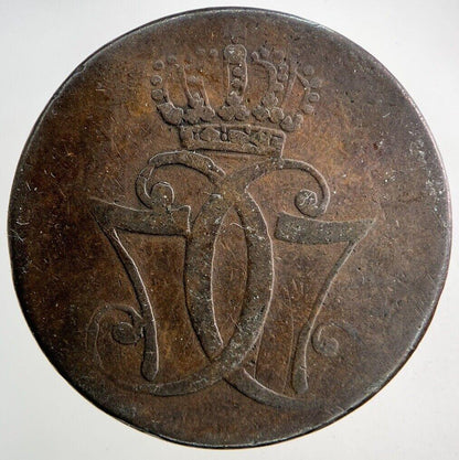1771 Denmark 1 Skilling Coin | Collectable Grade